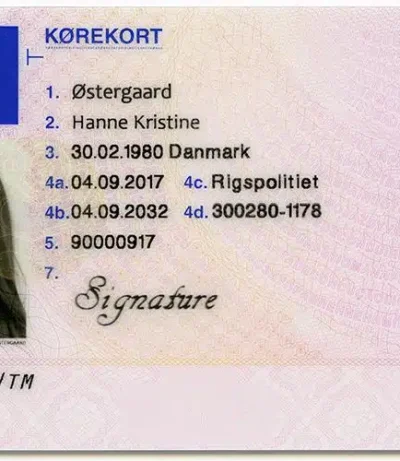 Danish-drivers-license