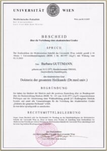 Buy Transcript Certificate from Medizinische Universität Wien