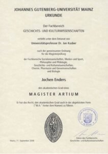 Buy Transcript Certificate from the Johannes Gutenberg-Universität Mainz
