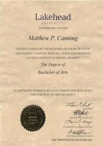 Buy Transcript Certificate from Lakehead University