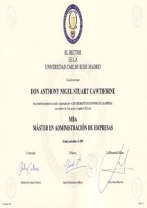 Buy Transcript Certificate from the Universidad Carlos III de Madrid