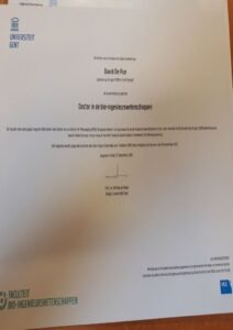 Buy Transcript Certificate from the Universiteit Gent